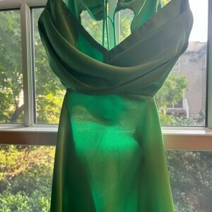 More to Come Green Revolve Dress size XS